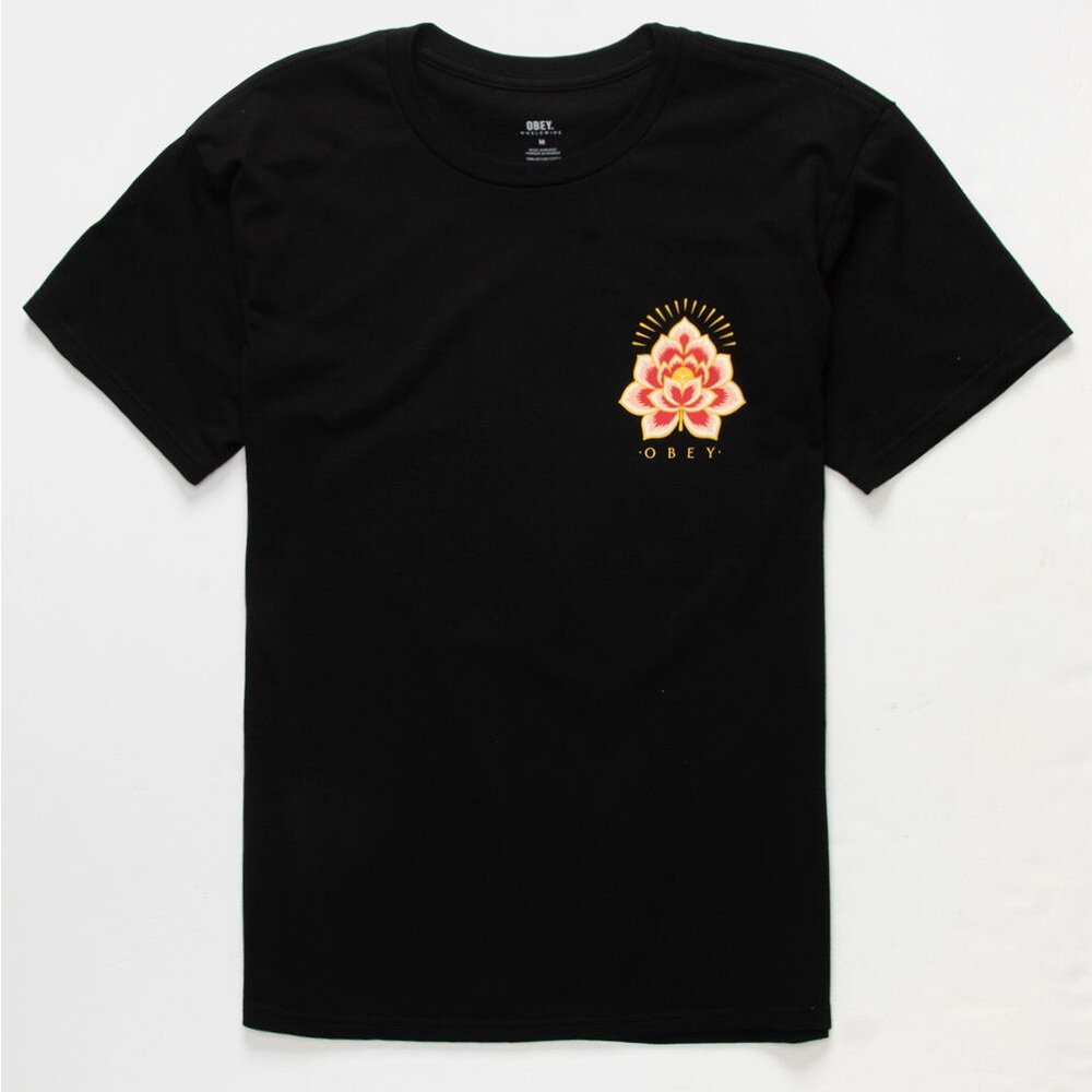 OBEY Lotus Bloom Mens Tee - Like New